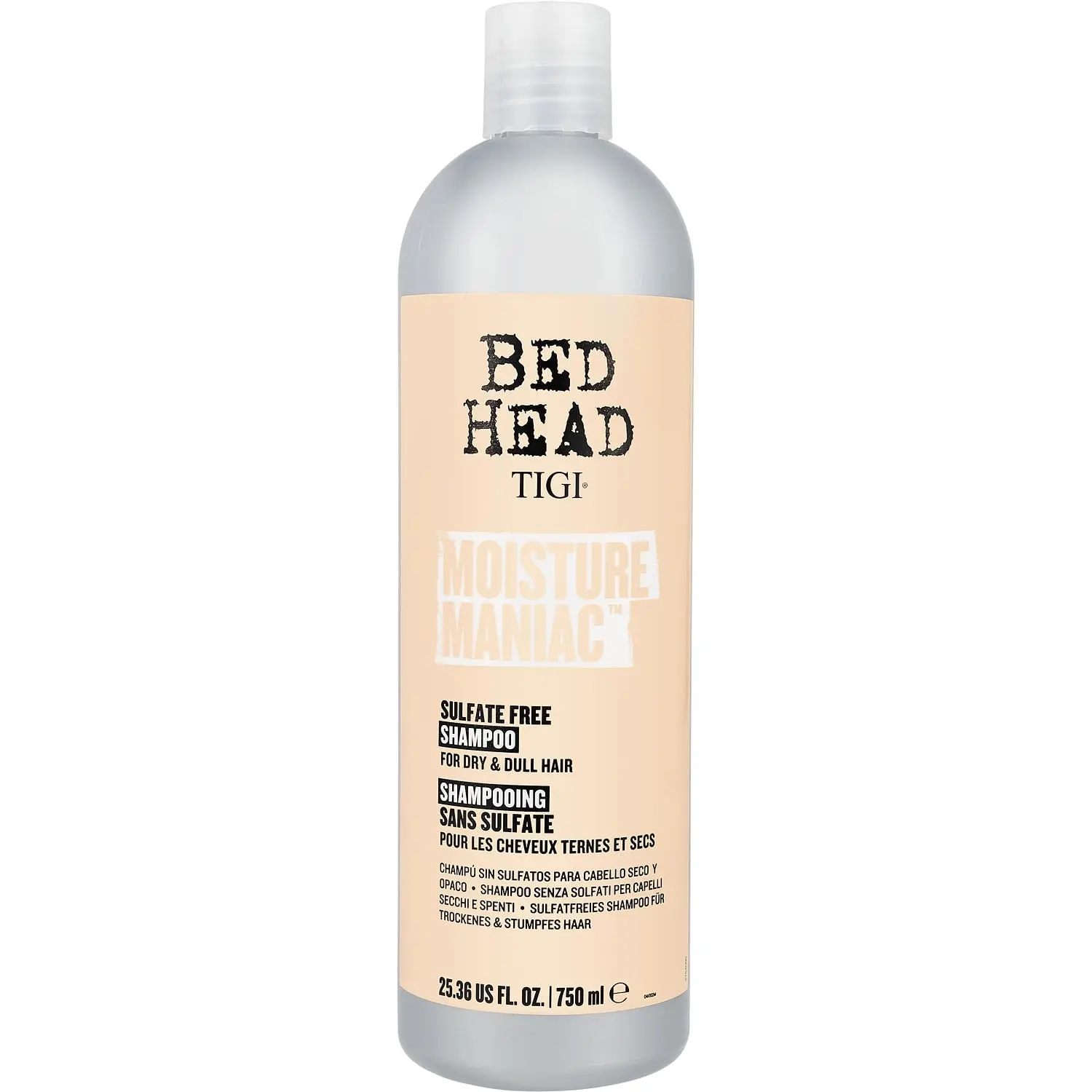 Bed Head By Tigi Moisture Maniac Shampoo For Unisex Bed Head By Tigi Moisture Maniac Shampoo For Unisex
