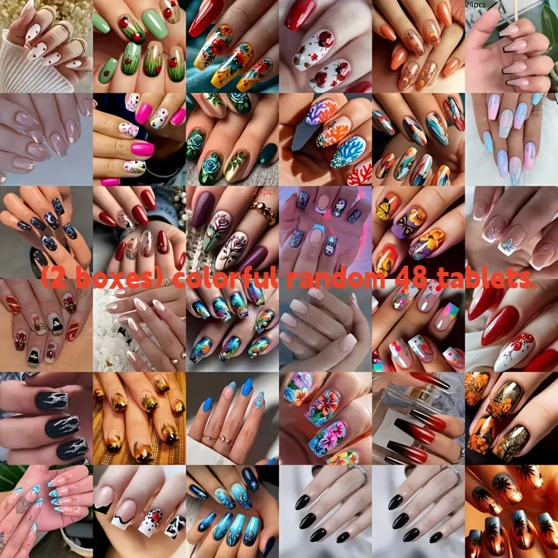 48 pieces, 2 random designs