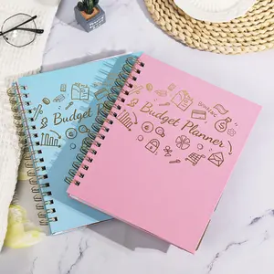 Financial Cash Budget Book with Paper Bag – Cash Envelope Budget Planner for Money Management, Expense Tracker & Saving System