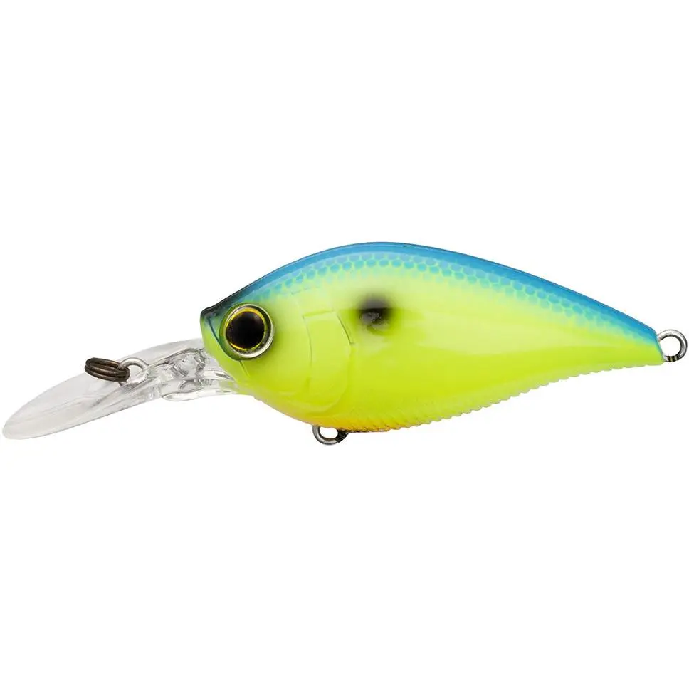 Bass Fishing Lure, Medium Diving Crankbait with 3D Prism Finish & Wave Motion Technology, Wobbling-Rolling Action Hard Bait, 2 3/8 in 1/2 oz, Dives 5-8 ft, Bass Fishing Lures, Fishing Equipment Lures
