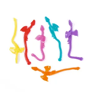 Bulk  72 Pc. Mini Sticky Dragons on a String
