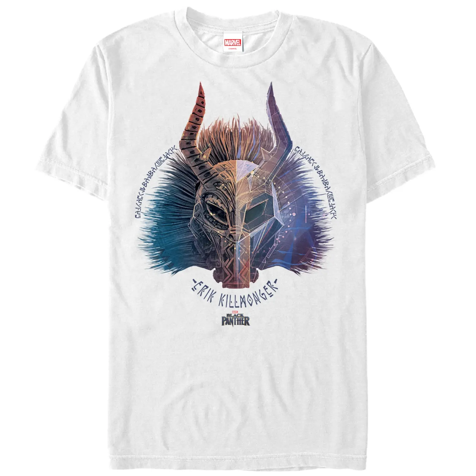 Men's Marvel Black Panther 2018 Erik Killmonger T-Shirt