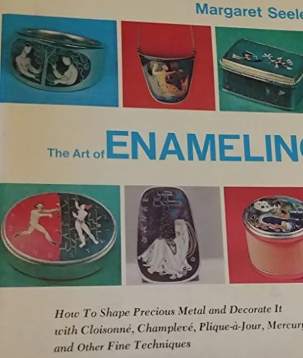 USED Book - The art of enameling: How to shape precious metal and decorate it with cloisonne´, champleve´, plique-a`-jour, mercury gilding and other fine techniques by Margaret Seeler (Hardcover) - english