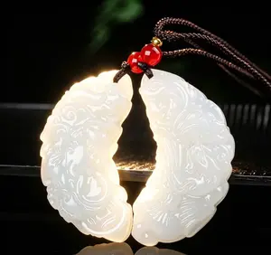 Taoist Dragon & Phoenix Harmony Amulet Pendant