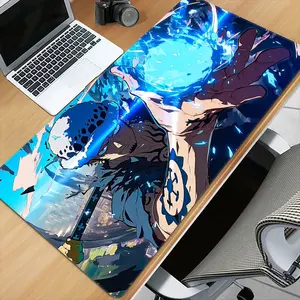 One Piece Trafalgar Law mouse pad, low-key and versatile, suitable for people who use the computer for a long time to work or play games, is the best gift for family, friends, and loved ones during Christmas, Valentine's Day, New Year