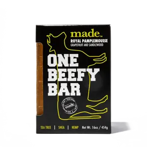 Get Made | The Meat & Potatoes Bar | 3-in-1 Bar – Body Wash, Shampoo & Conditioner for Men
