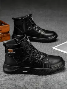 Men's British Style Boots Chelsea Boots Fashion Trend Outdoor Sports Walking Shoes Versatile Work Boots Comfortable Casual Shoes