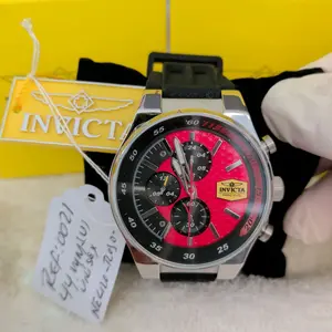 Invicta Racing Special Edition 44mm Quartz Watch, Water-Resistant, Silicone Strap