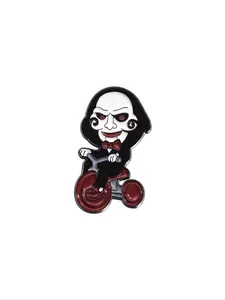 Cartoon Punk Style Pin Badge for Daily Clothing Decor, Trendy All-match & Exquisite Brooch for Birthday Gift As Halloween Gift
