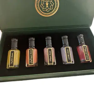 NEW ARRIVAL !!! This Musk Collection contains 5 best-selling Musks from Real Oud Factory i.e. 1. Musk Vanilla , 2. Musk Pomegranate , 3. Musk SILK, 4. Musk lavender 5. Musk sensual