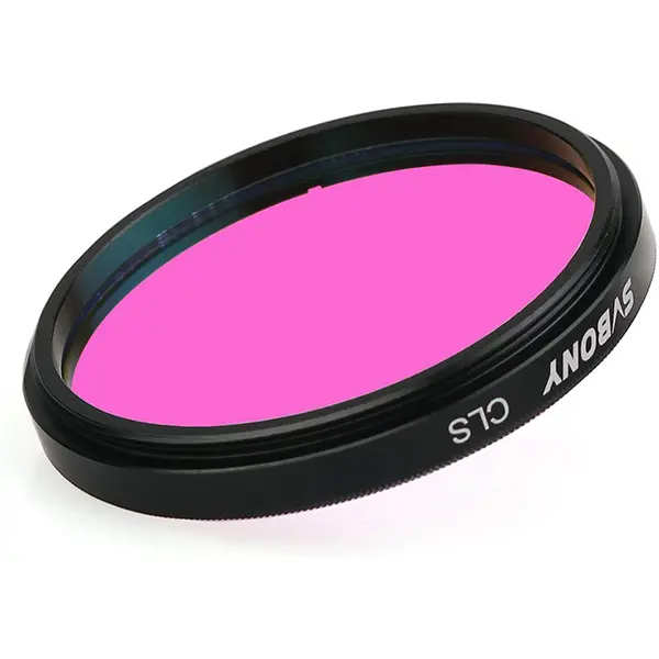 SVBONY Telescope Filter 2 inches CLS Filter City Light Pollution Reduction Filter Broadband Filter Suitable for Deep Sky Visual Astronomical Photography