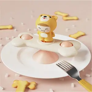 Baby Bath Toy with Suction Cup, Sensory Play Toy for Boys and Girls Ages 1-3, Travel Essential, Birthday Gift, Festival Gift