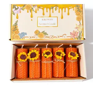 Handmade beeswax candles that last forever! LongLasting HomeEssentials Scented Gems Candle is the perfect gift for candle enthusiasts! These beeswax candles smell like summer!