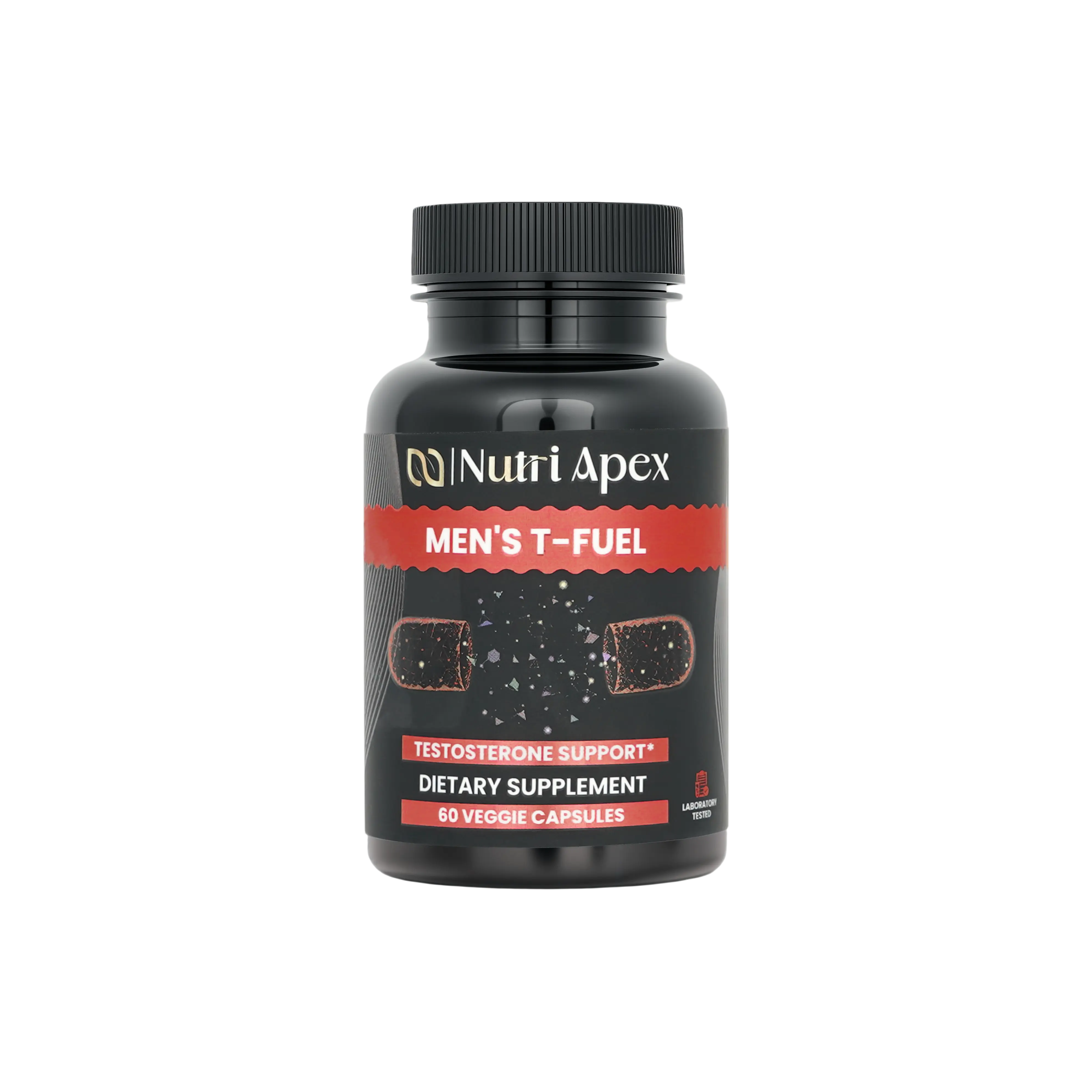 T-Fuel — Men's Testosterone Support with DHEA, Tribulus, Fenugreek & DIM for Energy, Strength & Vitality (60 Vegetarian Capsules)