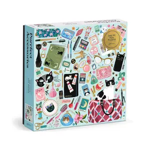 Purrfect Accessories Foil 500 Piece Jigsaw Puzzle