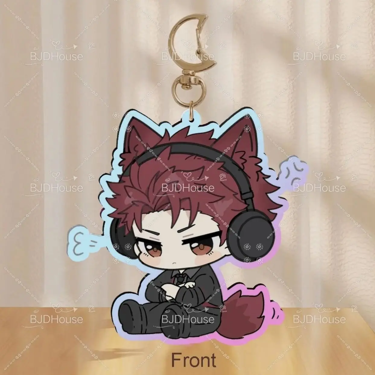 Valko Acrylic Charm Love and Deepspace Art Acrylic keychain