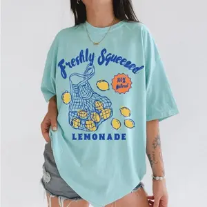 Comfort Colors Lemonade Vintage T-shirt Lemon Womens Summer Tshirt Vacation Limoncello Italian Summer Aesthetic