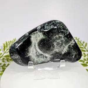 Seraphinite Aa 3.25 Inch 244g Pebble Specimen Bc0906