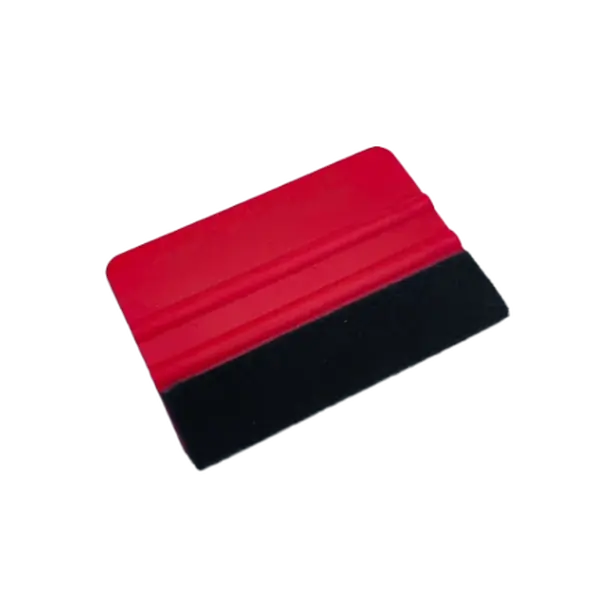 Vinyl Squeegee with Felt Edge  - Vinyl Wrap, Sticker, Decal, Tint Application Tool Plastic Smooth Installation