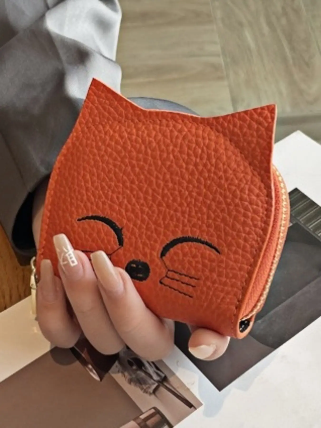 New Women's Leather Card Case, Ultra-Thin Multi-Card Slot, Cute and Compact, Anti-Magnetic, Lightweight Wallet, Elegant Design