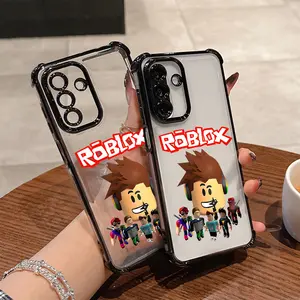 Fun game R-Robloxes Phone Case Suitable for Xiaomi 15T 14T 13T Pro 5G Poco F8 F7 M7 X7 X6 Redmi Note 15 15C 14 13 12 12s 11 10 9 9s 9C 9A 10C 12C 14C 13C A5 A3 A1 K50 K40 Pro Plus Ultra 4G 5G Anti Fall Transparent Soft Back Cover