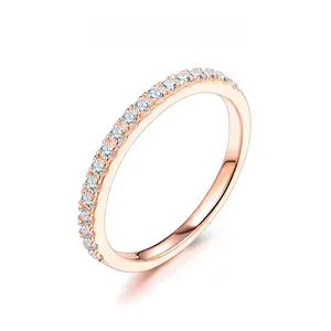 925 Silver Starry Moissanite Ring