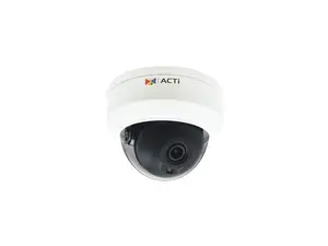 ACTI Z912, MP Deep Learning AI LightGuard f2.8mm Outdoor Fixed Dome with IR LED 50m, WDR 130dB
