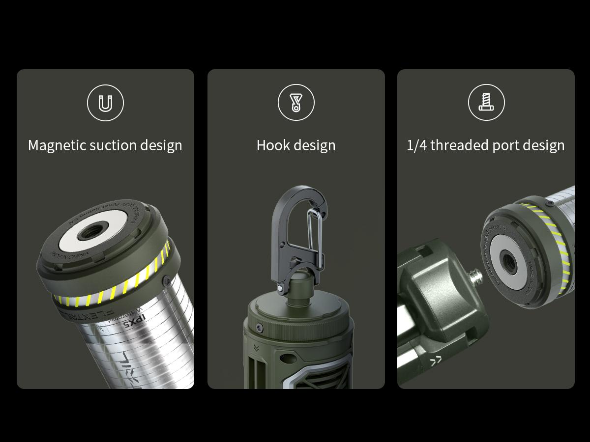 FLEXTAIL Tiny Repel - Rechargeable Mosquito Repellent, 329°F Heating, 30ft Protection Zone for Outdoor Camping Backpacking Patios (Repellent Pads Not Included)  Multifunction Durable