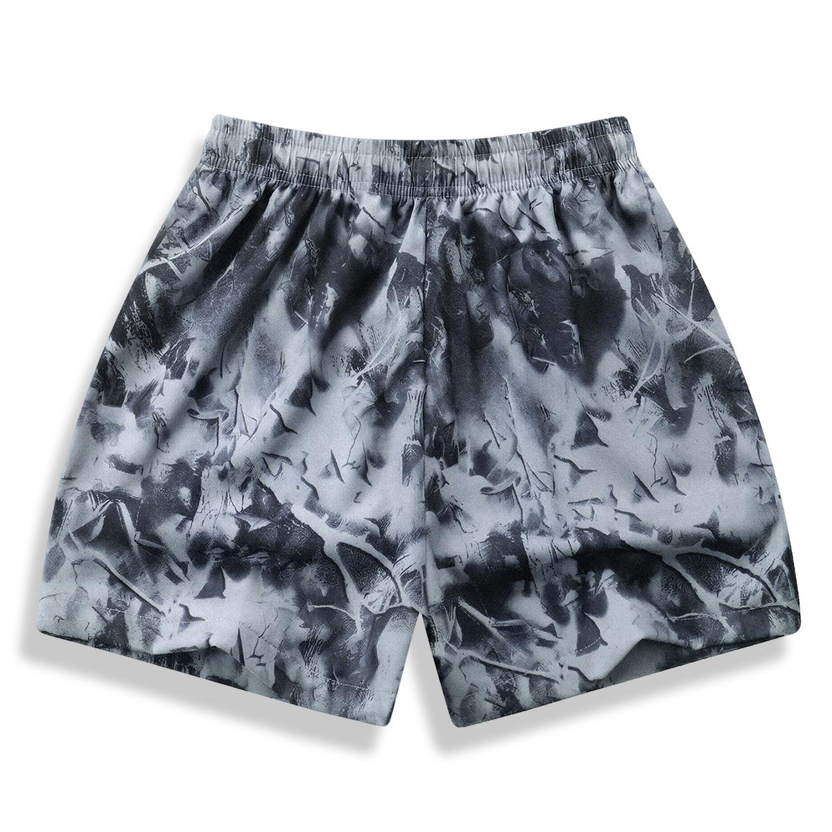 Women’s casual shorts with a simple camouflage pattern and a drawstring waist—perfect for summer wear and also suitable for wearing when going out. Summer shorts, women's clothing