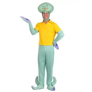 Men's Deluxe Squidward Costume
