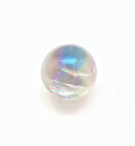Angel Aura Quartz Sphere - Polished Crystal