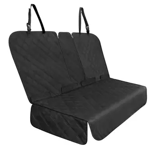 Back Seat Cover 60/40 Split Bench For Cars, Trucks, SUVs - 900D Waterproof Easy Cleanup Car Seat Protector Great For Messy Kids And Drooling Pet Dogs