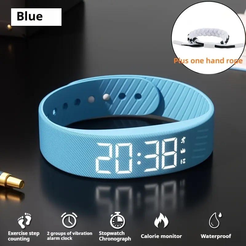 Blue - Comes with a bracelet