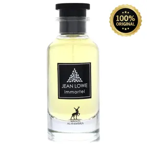 Maison Alhambra Jean Lowe Immortel EDP Unisex Fragrance (3.4 oz) - Long-Lasting, Aromatic Woody, Citrusy, Fruit-Based, Refreshing, Juicy Scent for Men-Women, Aromatic Woody Fragrance, Citrusy Fragrance