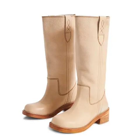 Women's Vintage Elegant Black Wide Calf Knee-High Low Cuban Heel Boots - Pull-On Quick Fit, Round Toe, Synthetic Upper, Rubber Sole, Plain Design, Versatile Women's Shoes for Casual Walk, Everyday Wear