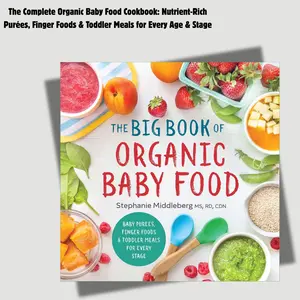 The Complete Organic Baby Food Cookbook: Nutrient-Rich Purées, Finger Foods & Toddler Meals for Every Age & Stage