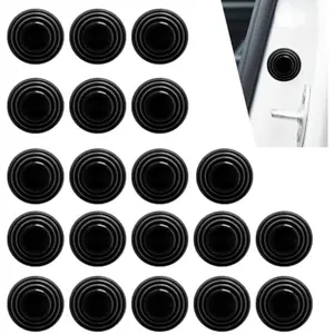 20PCS Car Door Shock Pads – Thick Silicone Anti-Collision Buffers, Self-Adhesive Noise Reduction Stickers, Universal Fit for Most Cars