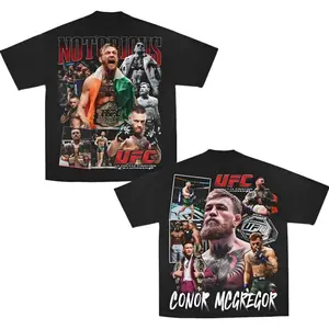 🥊🔥 UFC CONOR MCGREGOR RETRO PREMIUM COTTON GRAPHIC T-SHIRT – Irish Legend Fighter Oversized MMA Streetwear Tee, Vintage Combat Sports Shirt, Unisex UFC Fan Merch Apparel, Casual Everyday Outfit, Gift for Fans & Collectors