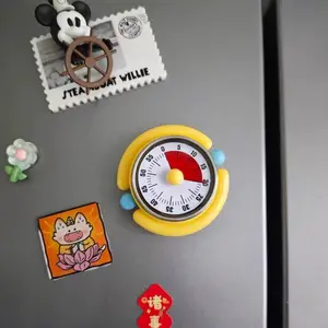 Kitchen Timer with Magnetic Adsorption - Visual Mechanical Timer
