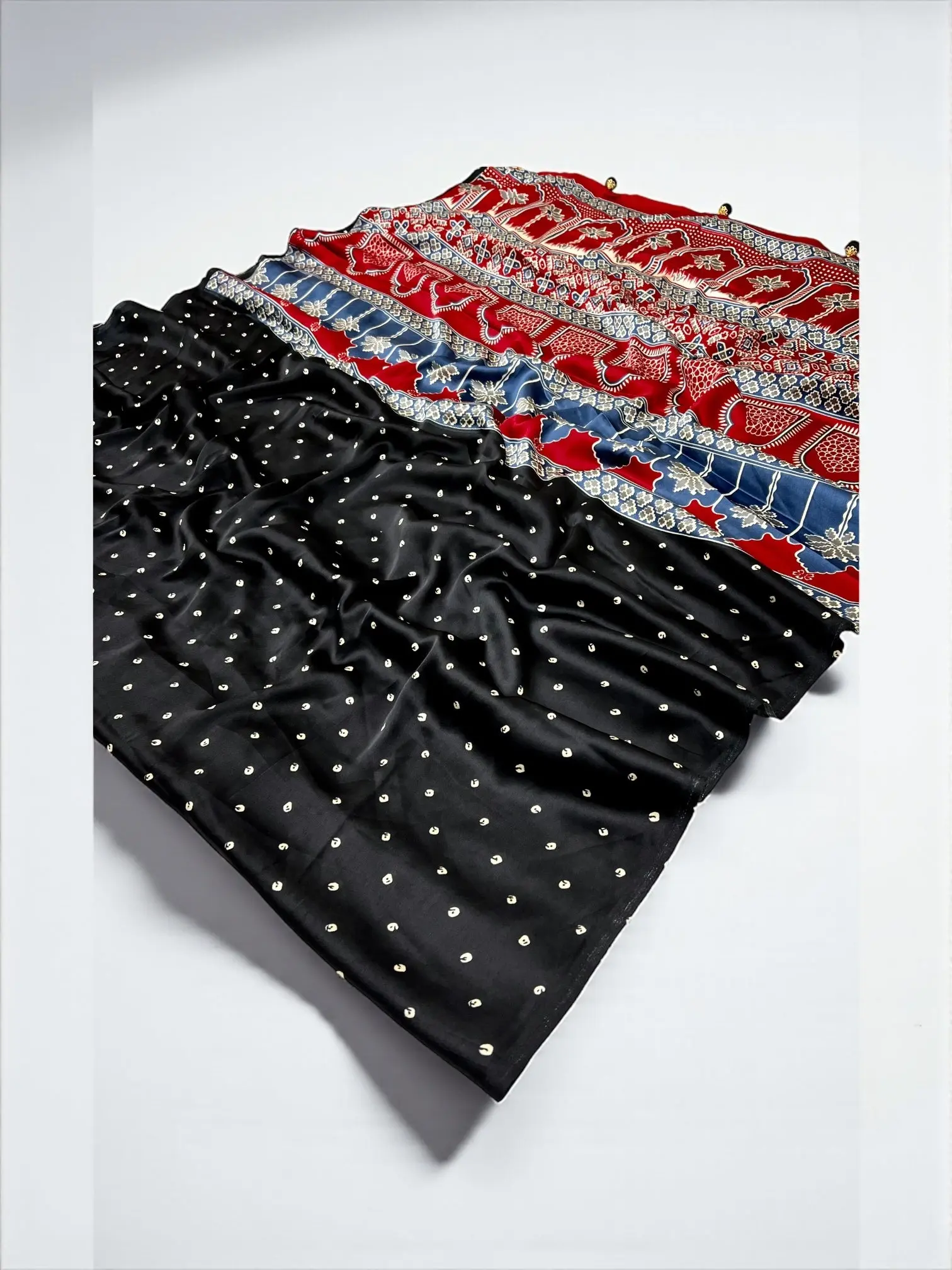 Semi Modal Traditional Saree, Cultural Wear for Women