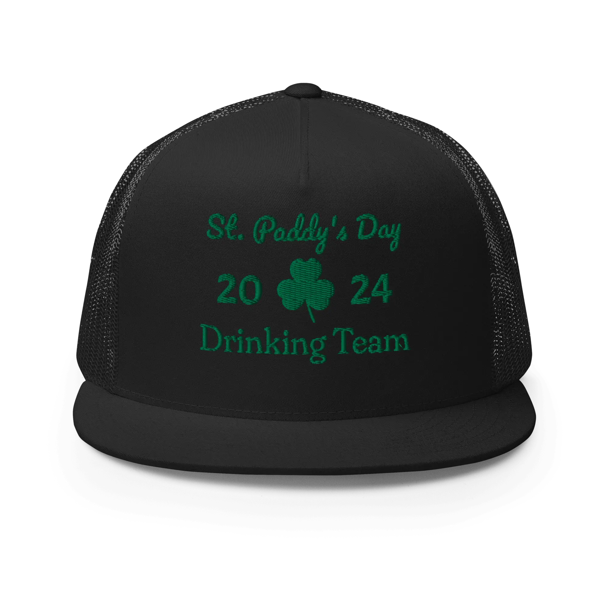 St. Paddy's Day Drinking Team 2024 Trucker Cap funny truckerhats distressed  hats