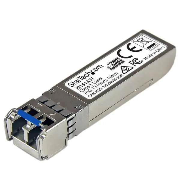Startech.com J9151AST 10 Gigabit Fibre SFP Plus Transceiver - 100% HP Compatible (Replaces HP J9151A), 1000base-t Networks Support, Autonegotiation, Hot-Pluggable, Lifetime Technical Support (Network Components for Computers & Office Equipment)