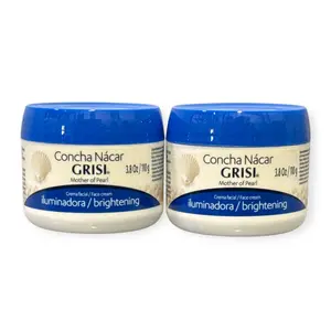 Grisi Concha Nacar Cream: For Dark Spots & Scars | Mother of Pearl Face Moisturizer 3.8 oz