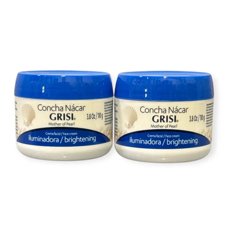 Grisi Concha Nacar Cream: For Dark Spots & Scars | Mother of Pearl Face Moisturizer 3.8 oz