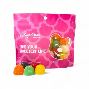 Gum Drops - Classic Sweet & Chewy Sugar-Coated Fruit Candy for Teens & Candy Lovers - 5 oz & 10 oz & 1 lb & 3 lb Candy Bag Bonbon Snack Natural Corn
