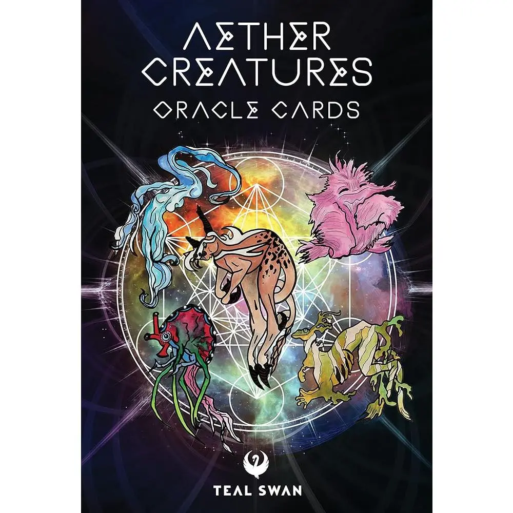 Aether Creatures Oracle Card Deck - Includes Companion Booklet, Ideal for Spiritual Guidance (Toys & Hobbies, Games & Puzzles, Card Games)