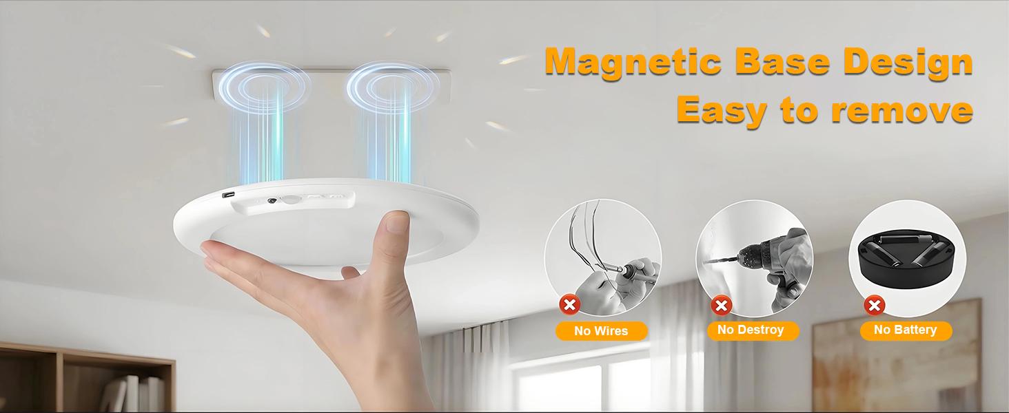 Rechargeable Motion Sensor Ceiling Light with Remote , 3 Color Motion Sensor Lights , Wireless Closet Light Battery Operated, Magnetic Dimmable LED Lights for Shower Pantry Shed Hallway Porch Garage Stairs Rechargeable Motion Sensor Ceiling Light with Remote , 3 Color Motion Sensor Lights , Wireless Closet Light Battery Operated, Magnetic Dimmable LED Lights for Shower Pantry Shed Hallway Porch Garage Stairs