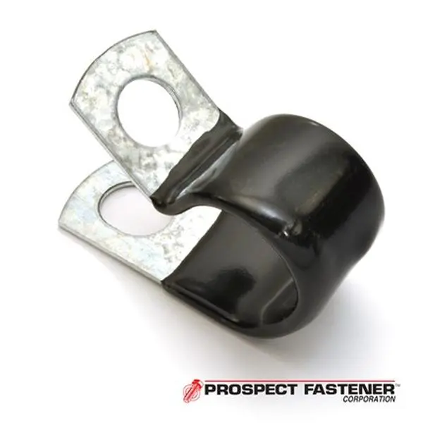 212 MAIN KMC Stampings COV1209Z1 Metal Galvanized Vinyl-Coated Medium-Duty Corrosion-Resistant Clamp, 0.687 in. Dia, 0.281 in. Hole Dia, 50 Pieces, 0.500 in. Overall Width, 1.50 lbs (for Sports & Outdoor Scooters Equipment), .281 In. Hole Diameter