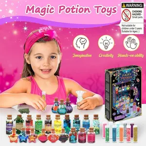 Magic Potion Making Kit, 22 Bottles DIY Craft Set, Imagination Boost, Steam Education Toy, Perfect Creative Gift for Children, Back-To-School and Birthdays