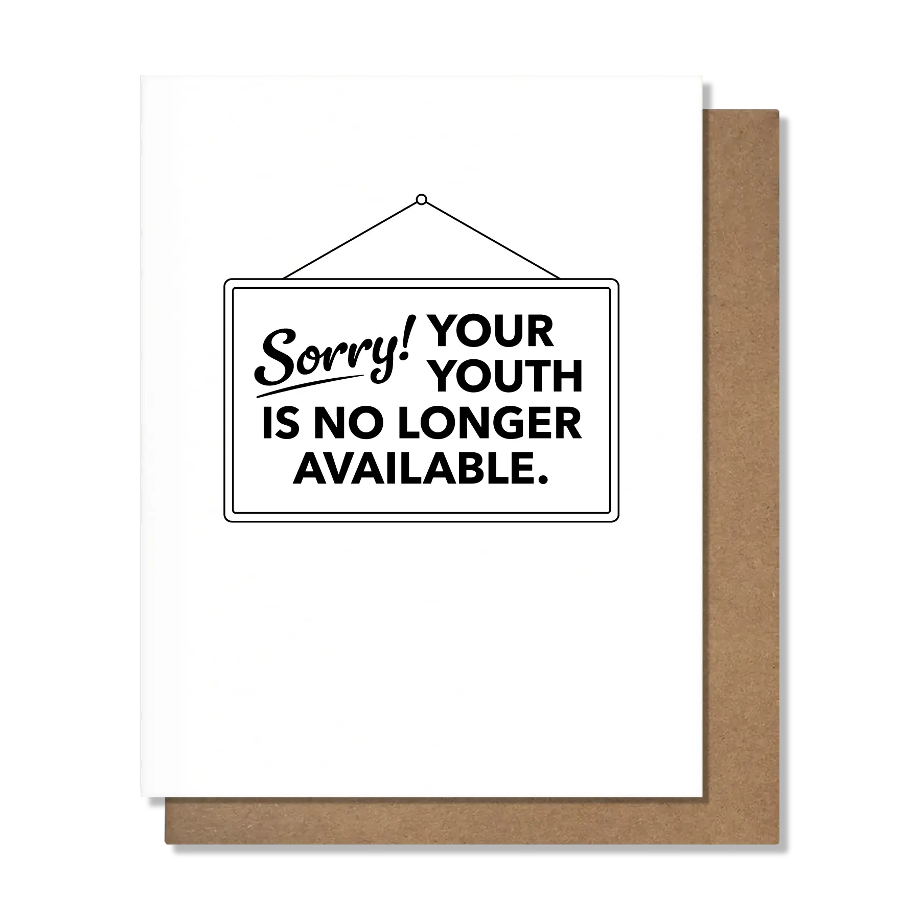Sorry Youth Card Sorry Youth Card